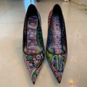 Balenciaga Graffiti Pumps